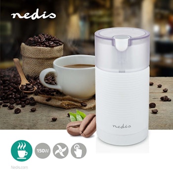 Kaffekvern 70 g | 150 W | Hvit