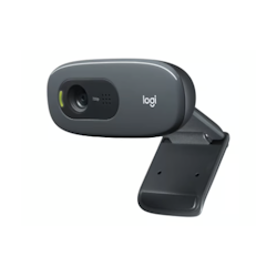 Logitech C270 HD USB 2.0 Webkamera Svart