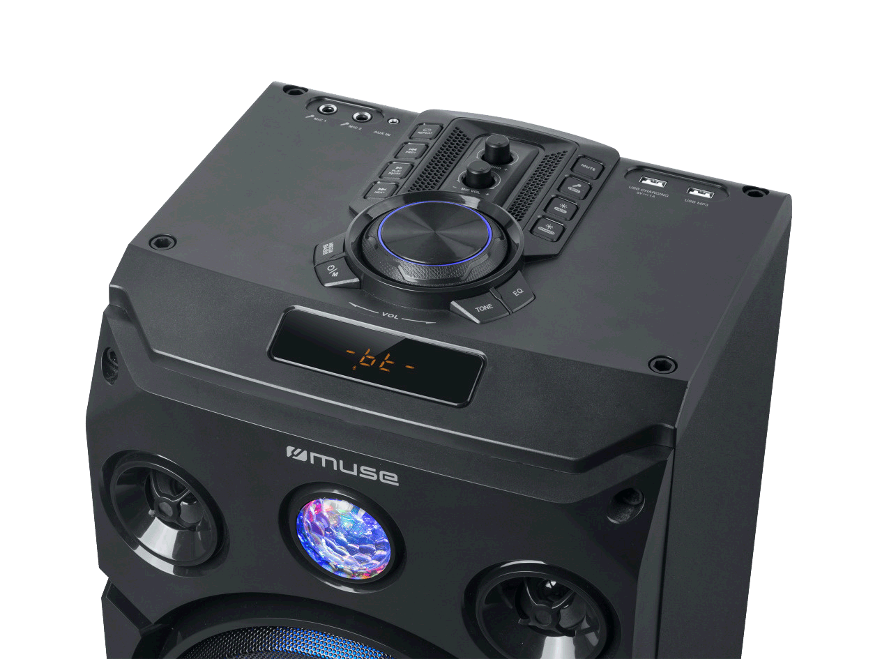 M-1935 DJ Party speaker BT USB Mic 400W
