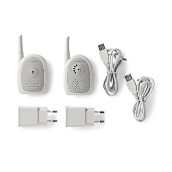 Nedis Baby Monitor Lyd Batteridrevet / Nettstrømdrevet