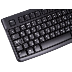 Logitech Keyboard K120 - USB, 1.5m, Ukrainsk utgave