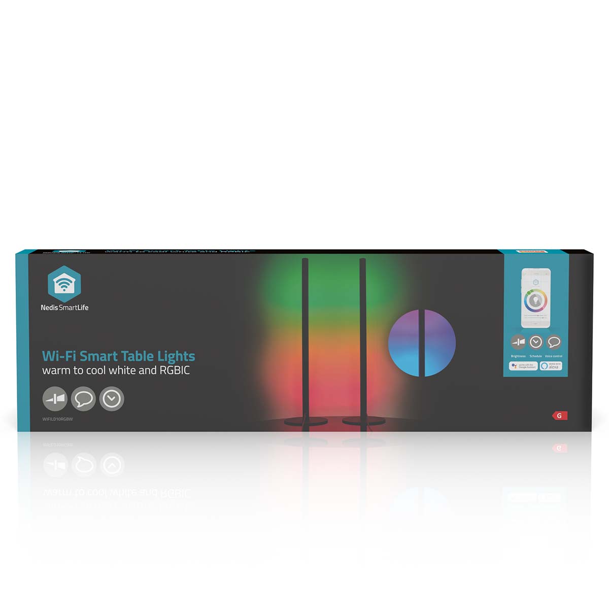 SmartLife humørlys Wi-Fi | Tube | 600 lm | RGBIC