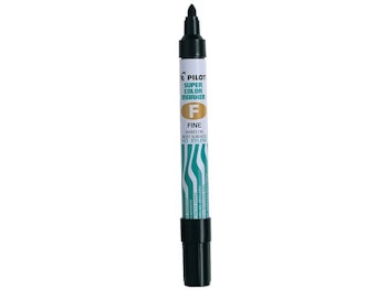 Merkepenn PILOT SCA-F sort