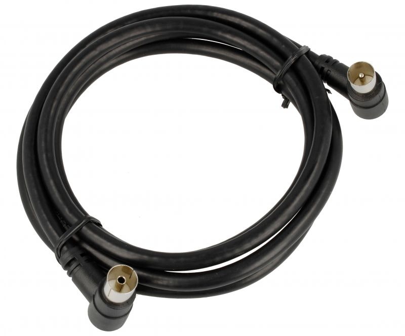 Coax kabel han / hun 1,5m 90° vinkel / vinkel