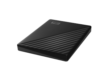 WD My Passport Ekstern HDD 2TB (sort)