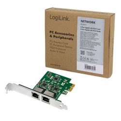 LOGILINK 2-porters Gigabit LAN PCI Express-kort