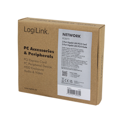 LOGILINK 2-porters Gigabit LAN PCI Express-kort