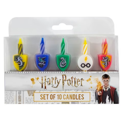 Harry Potter Kakelys 2cm, 10 stk