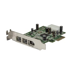 Startech Firewire kort 2x 9pin 1x 6pin Low Profile 1394 PCI Express