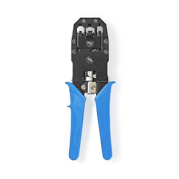 NettverkstangRJ10 / RJ11 / RJ45 | Cutting / Plier / Stripping | ABS / Stål | Blå