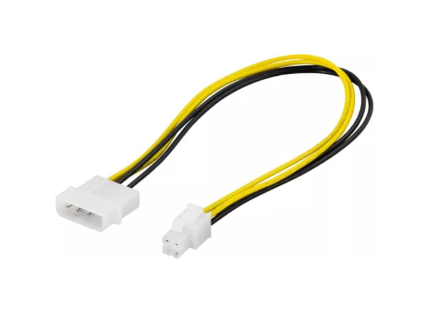 Molex til ATX 12V adapter cable