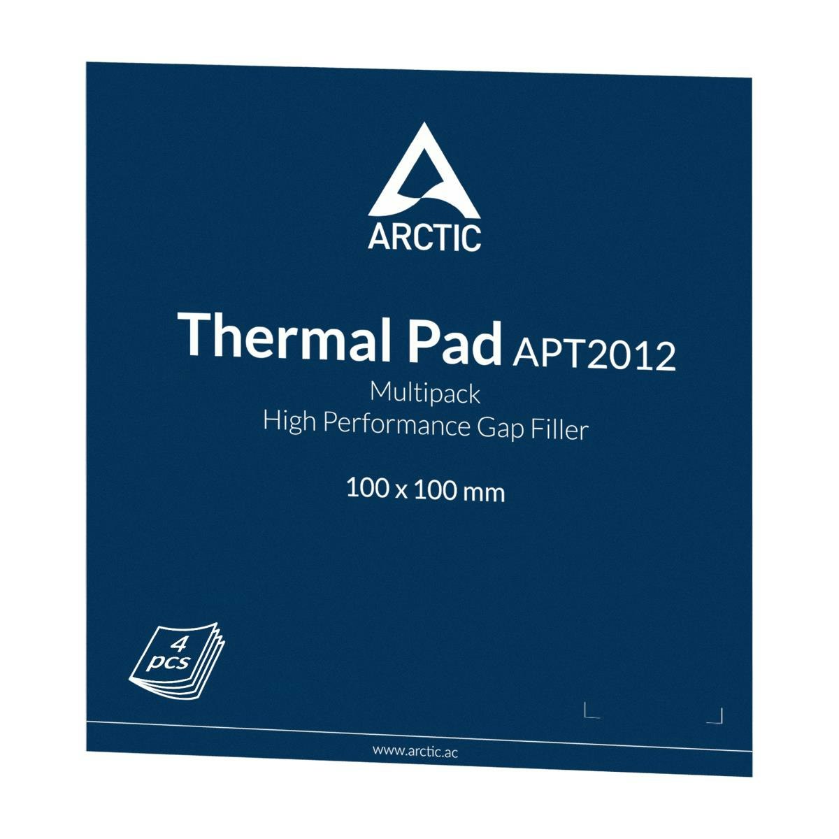 Arctic Cooling Thermal Pad 100x100x1.0 - 4 pack