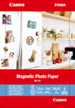 10x15 MG-101 Canon magnetisk fotopapir, 5 ark