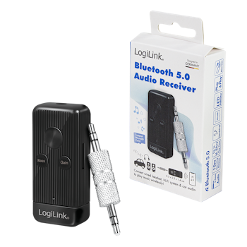 LOGILINK Bluetooth 5.0 lydmottaker - Perfekt til bilen