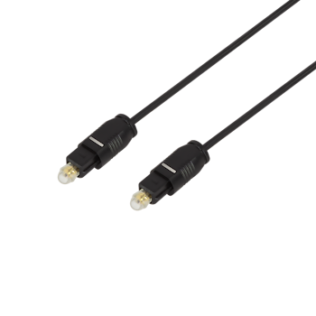 LOGILINK Lydkabel, Toslink/M til Toslink/M, PMMA-kjerne, svart, 2m