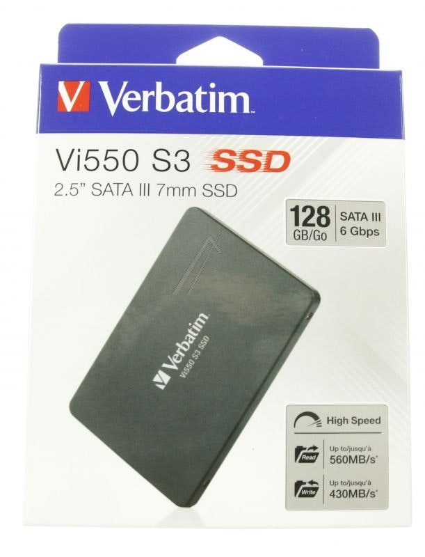 Verbatim 128GB SSD 2,5" ssd harddisk