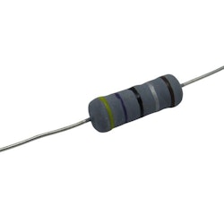 Aksial resistor med trådvikling 5W 470ohm