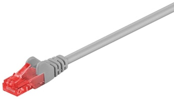 CAT6 U/UTP Network Cable 1.5m, Grey