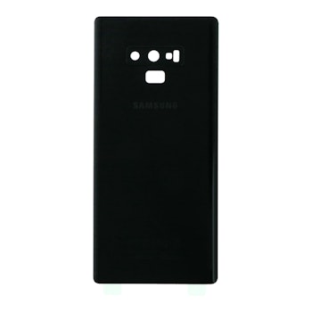 Samsung Note 9 Batterideksel sort ink. tape.