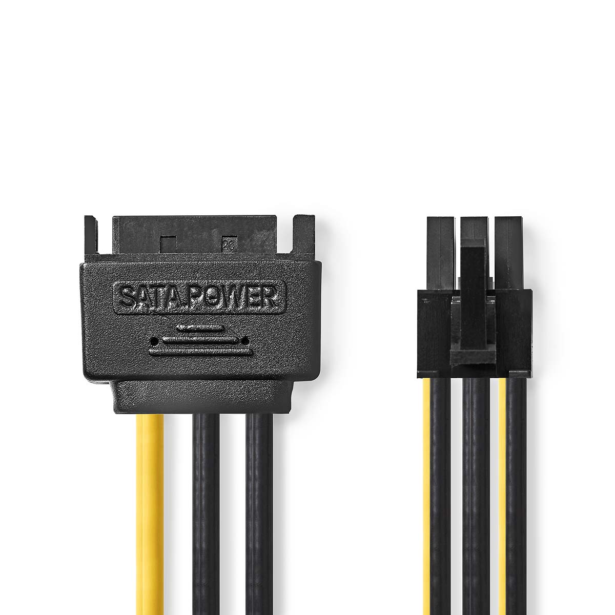 Intern Strømkabel SATA 15-pins til PCI Express hun 20cm
