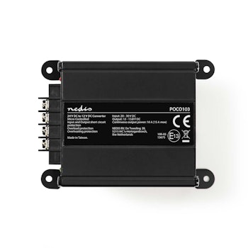 Strøm Converter Bil Drevet | 24 V DC til 12 V DC | 120 W | Skru Terminal