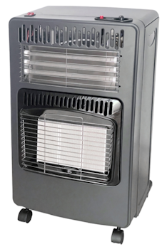 Infrarød Kombigassovn 1200W Elektrisk - 4,2KW Gasseffekt med regulator og slange