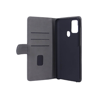 Lommebokveske Samsung A21s | PU | Sort