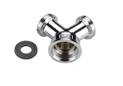 WPRO Y-stykkke 3/4" med pakning