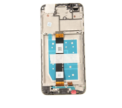 Motorola XT-2029 / MOTO E6 Svart LCD + Touch + Ramme