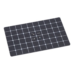 Magnetisk matte for reparasjoenr 155x98mm Sort