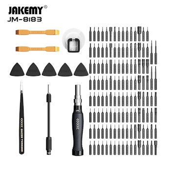 JAKEMY JM-8183 145 in 1 Precision Screwdriver Set with Accessories