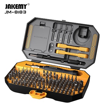 JAKEMY JM-8183 145 in 1 Precision Screwdriver Set with Accessories