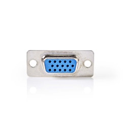 Loddbar VGA hun 15pin kontakt