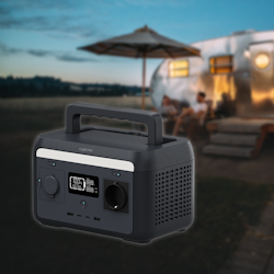 LOGILINK Bærbar kraftstasjon, 300W, LiFePO4 batteri, sort
