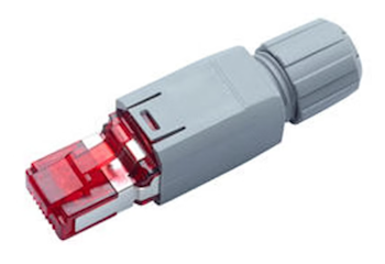 Stecker FM45 C6A feltmontert C6A /A-B RJ45 Plugg