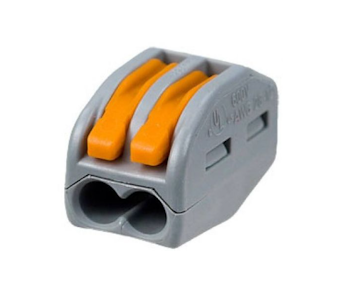WAGOToppklemme, 0.1 til 4mm², 2 Poler