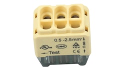 Skjøtekontakt, Sokkel, 4mm Pitch, 6 Poler, RND