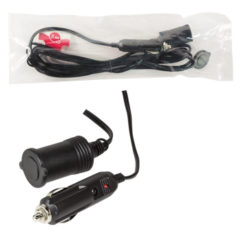 LOGILINK Strømkabelforlenger for sigarettenner, M/F, (12V 5A 60W, svart, 3m