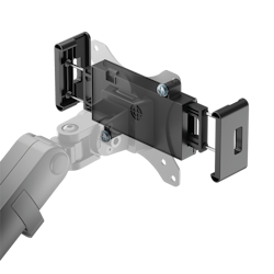 LOGILINK VESA 75x75 klemmeholder, for 4,7-15" enheter, maks. 1 kg, svart