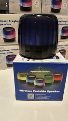 LOGILINK Bluetoothhøyttaler 5.2 TWS, micro-SD med festlys
