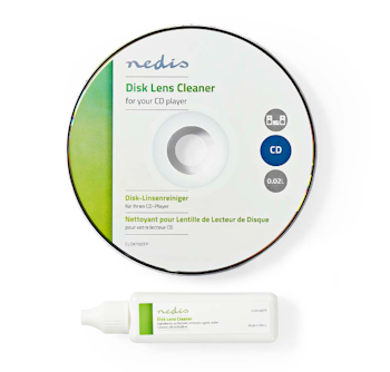 Rengjøringsplate for CD spillere 20ml
