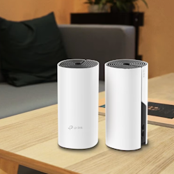 TP-Link Deco M4 Mesh System AC1200, 2 noder, Dual-band, 2 port