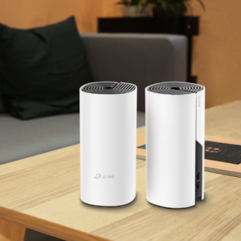 TP-Link Deco M4 Mesh System AC1200, 2 noder, Dual-band, 2 port