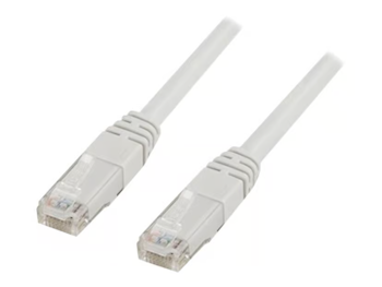 DELTACO Nettverkskabel Cat6 2m Hvit