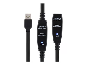 DELTACO PRIME Active USB Extension Cable 15m