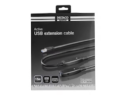 DELTACO PRIME Active USB Extension Cable 15m