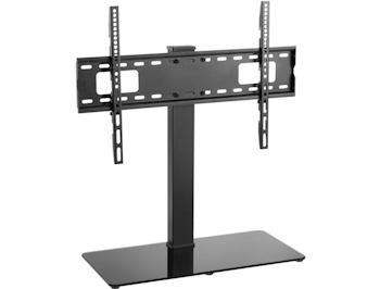 Bordstativ for TV med glassplate