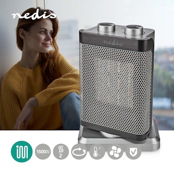 Nedis 1500W Keramisk varmeovn