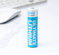 18650 batteri, 2600mAh, 9V - 1-pakning
