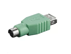 PS2 han til USB-A hun adapter